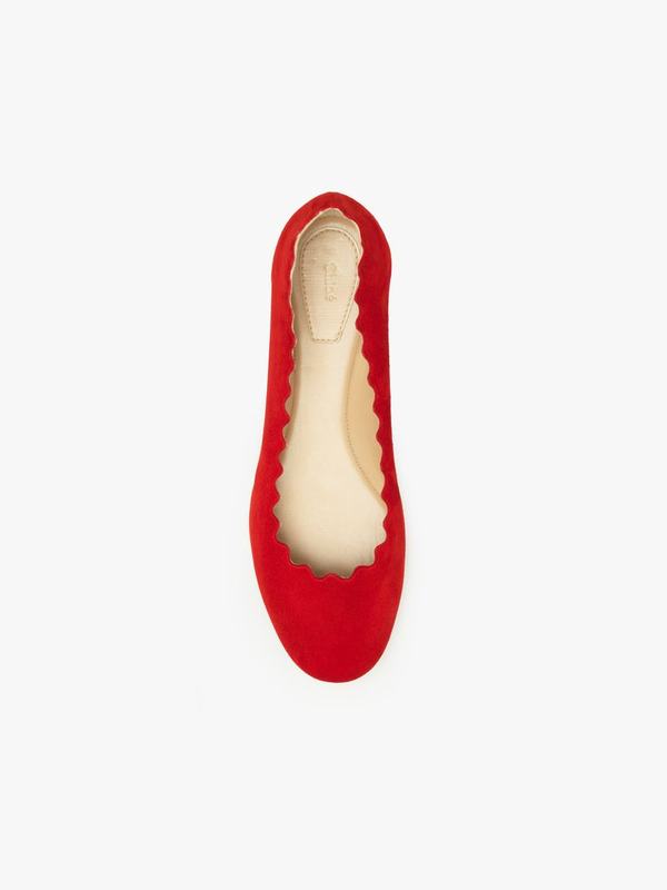 Chloé Bailarina Mujer Lauren Rojas Suede Kidskin XFRD24795